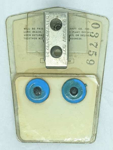 Scarce Late 1950's Douglas Aircraft Co. Employee Badge DC - 8, Nice Missile Era