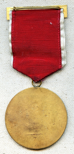 Rare 1927 Mexican Navy Large Medal Unknown Award