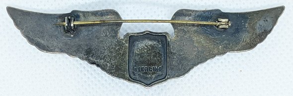 Beautiful Ca Late 1943 USAAF Service Pilot Wing Sterling "Juarez" Pattern by Walter Lampl