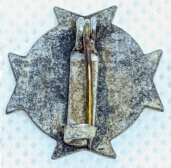 Rare Ca 1943 Cadet Nurse Corps Plodge Pin in Wartime  shortages Steel