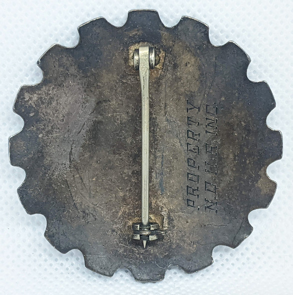 Beautiful Late 1950s National Quarter Horse Registry Assistant Inspector Badge for the State of TX