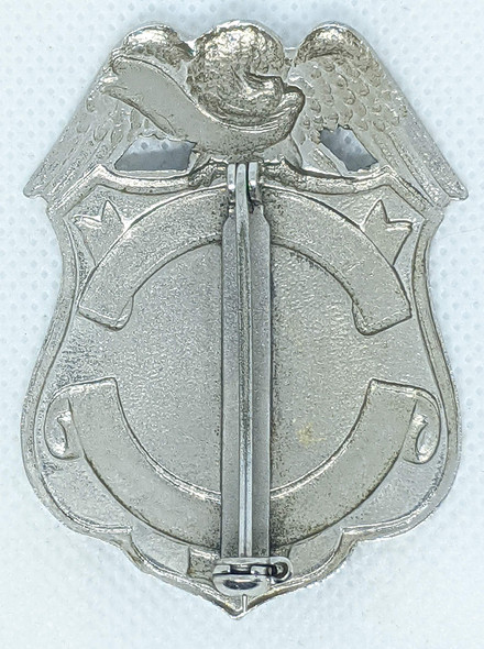 Scarce Late 1940s Somersworth NH Police Badge #4