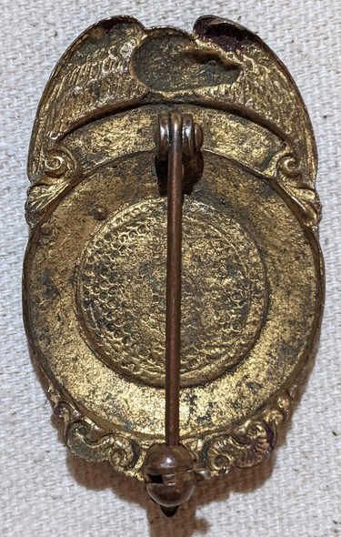 Nice Old 1930s Passaic Co NJ Deputy Sheriff Badge Named to A.Belluardo