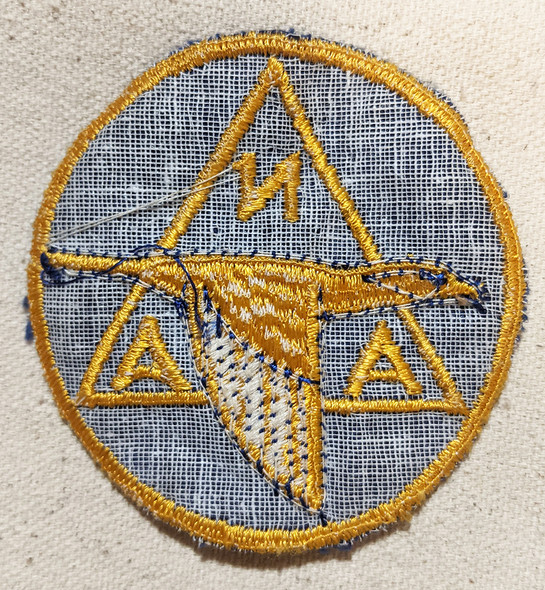 Rare Ca Late 1930s - 1940s NAA North American Aviation Factory Worker / Aviator Patch