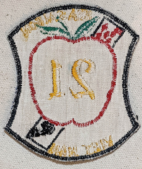 Late 60s US Army National Security Agency APL 21 Pocket Patch, Saigon Made