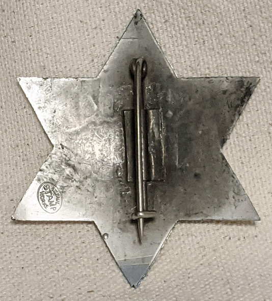 Ca 1910s-1920s Northern Pacific Railway Railroad Watchman 6pt Star Badge