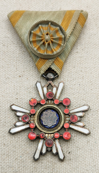 WWII Japanese Order of the Sacred Treasure IV Class Footlocker Find