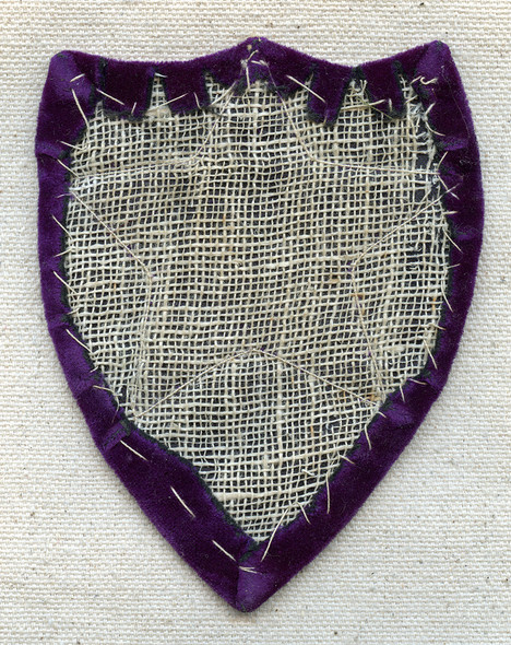 Beautiful WWI US Army 2nd Division 4th Machine Gun BN Shoulder Patch