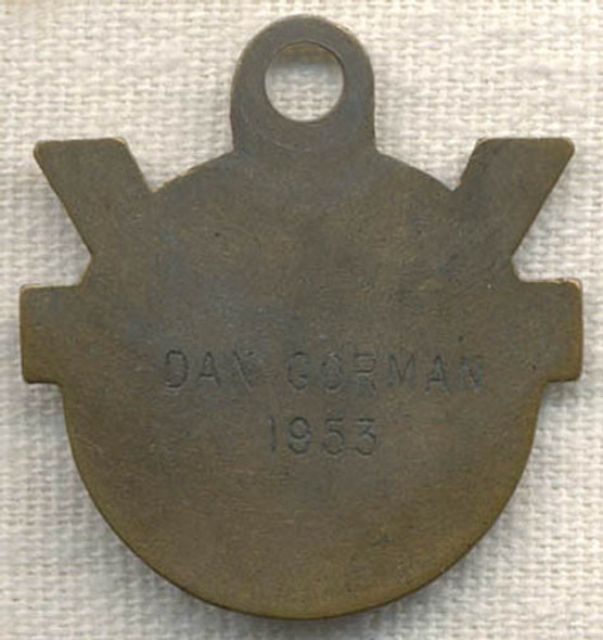 Named 1953 Harley Davidson 50th Anniversary Factory Tour Key Fob