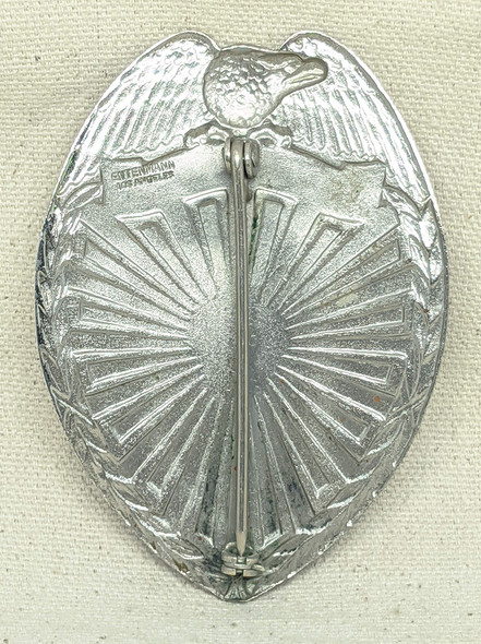 Great Ca 1950 Hemet CA Police Lieutenant Badge by Entenmann