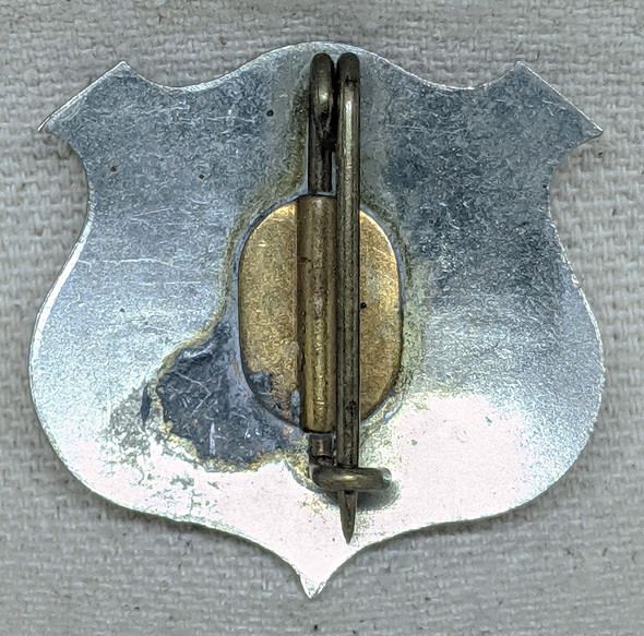 Scarce 1940s California State Forest Fire Fighter Badge #1366