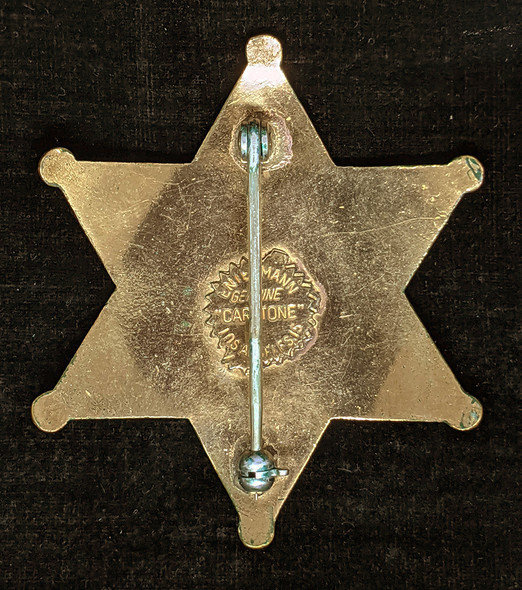 Great Ca 1964 Norco CA Mounted Police Badge #18 by Entenmann