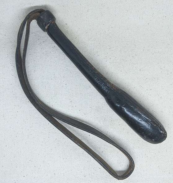 Great Ca 1910s - 1920s Lead Loaded & Spring Loaded Leather Police Sap
