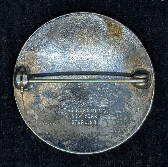 Rare WWII USAAF ATC DI by NORSID in enameled Sterling