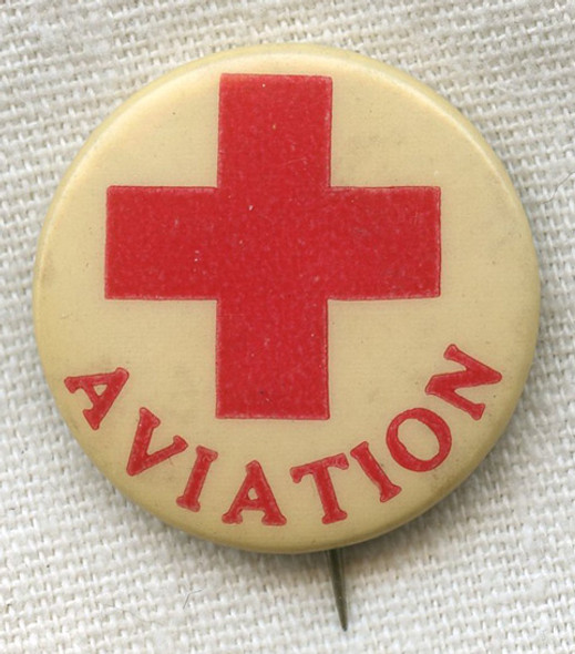 WWI American Red Cross Aviation Ambulance Donation Pin