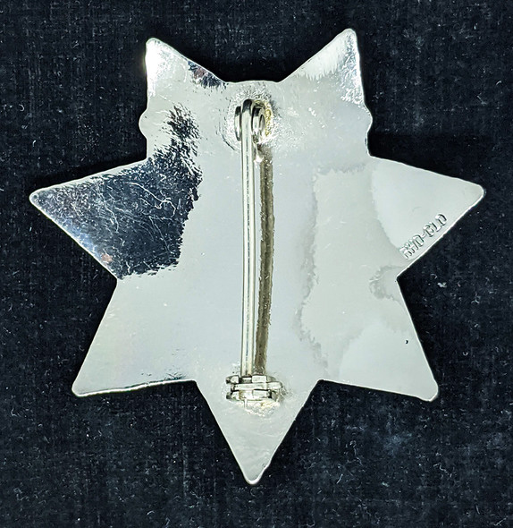 1980s Greenville County SC Master Deputy Sheriff Badge #16 by Blackinton