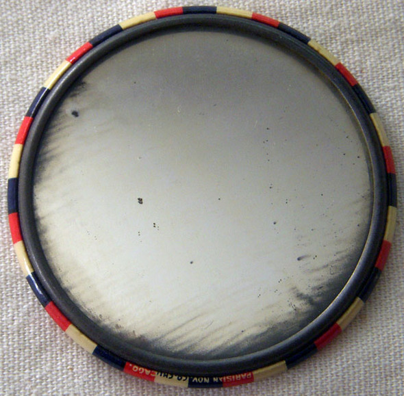 Scarce WWI American Red Cross (ARC) Canteen Service Pocket Mirror