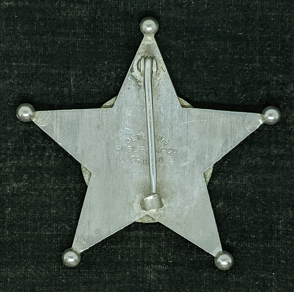 Great Old 1920s Illinois Deputy Game & Fish Warden Badge #157