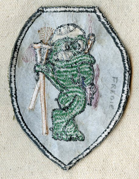 1980s-90s Philippine Made USN UDT TEAM Underwater Demolition Team "Clean up" Patch w/clean Legs