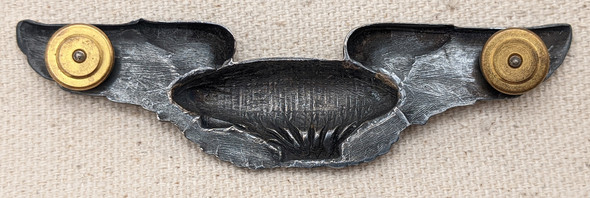 Gorgeous Ca 1930s USAC Airship Pilot Wing by Blackinton in SCREWBACK