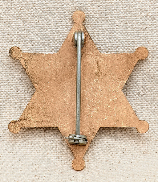 Nice 1960s-70s Sahara Tahoe Casino Nevada Security Badge # 9