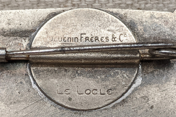 Rare 1930 Badge for the Graf Zeppelin LZ 127 Landing at Basel Switzerland