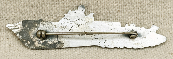 Rare WWII USN PT Boat Badge for the Herreshoff Boat Company in Sterling