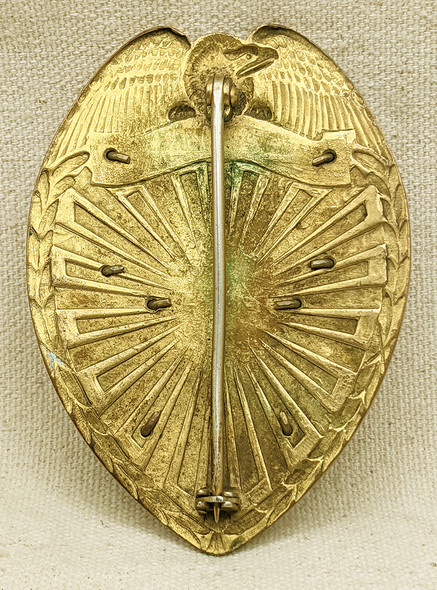 Gorgeous Late 1920's Large Culver City CA Police Lieutenant Badge in the "Series 5" Style