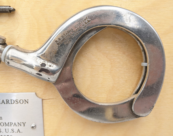 Labeled ca 1934 Probably Earlier, San Antonio Police Handcuffs & Key