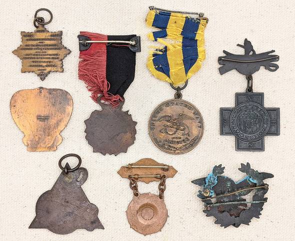 Named Span-Am War Medal Grouping: Campaign Medal Rim Engraved Lieut. J.W. Wilmott, USN USS Hector