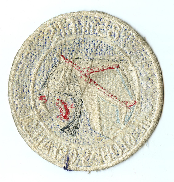 Scarce Mid - 1950s USAF Large 85th FIS Fighter Interceptor Sq Jacket Patch Soiled