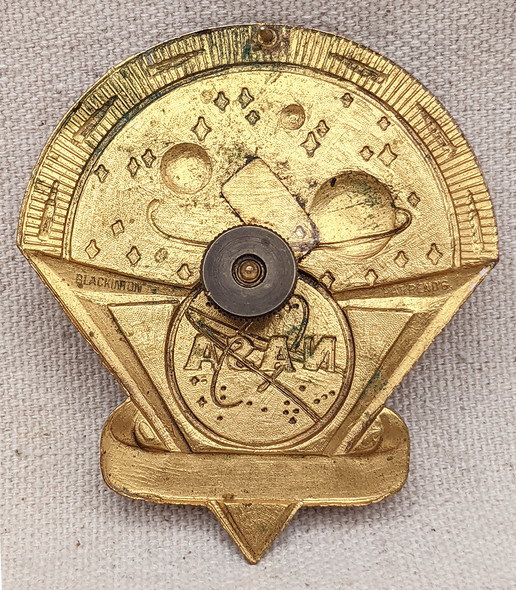 Rare Late 1950s - Early 1960s NASA Escort Hat Badge by Blackinton