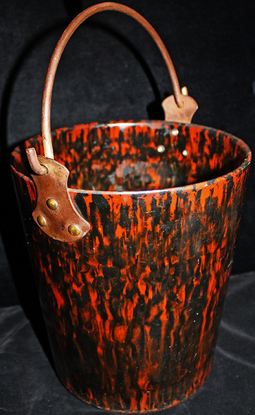 Great 1920's - 1930's Bakelite & Steel Ice or Champagne Bucket