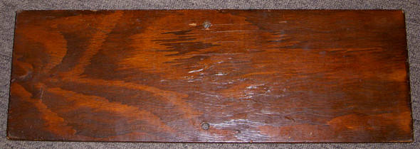 Great Vintage 1940s Painted Wood 'DANGER' Wall Sign