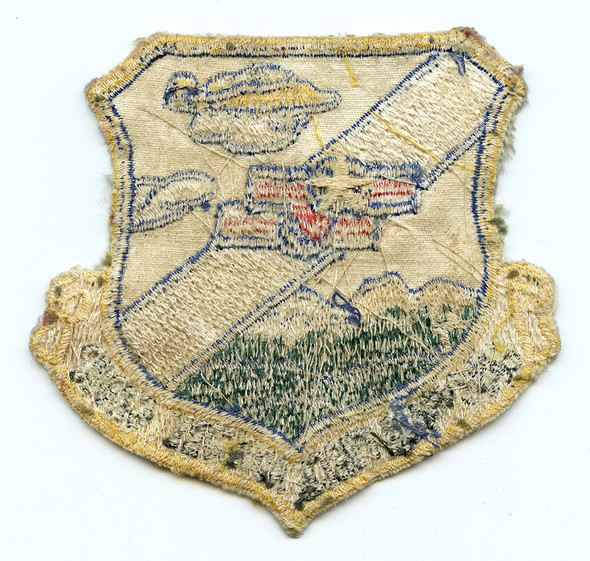 Rare KW ca 1953 USAF 6146th AFAG Advisory Grp JP Made Jacket Patch came with Bobby D Casey Lighter
