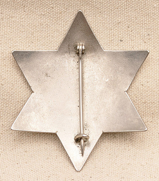 Rare 1900s-1910s Western Pacific RR Railroad & Steamboat Police Badge #77 from California