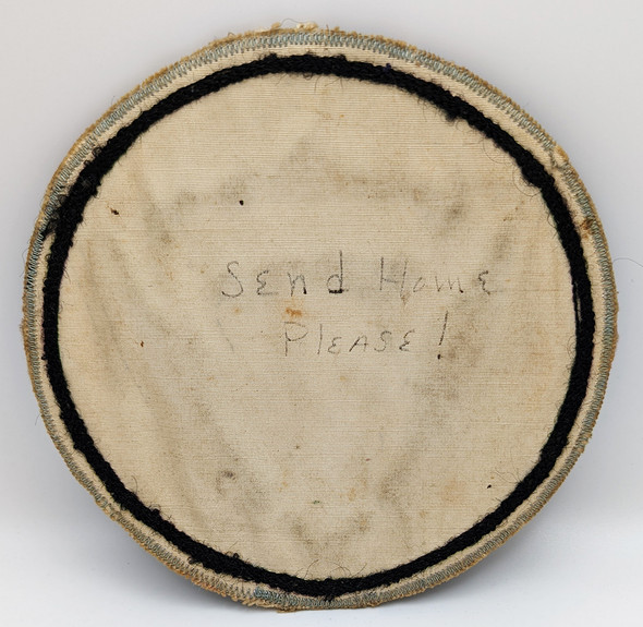 Ext Rare WWII USAAF 493rd Fighter Sq 48th Fighter Grp 9th AF Theater Made Jacket Patch in Great Cond