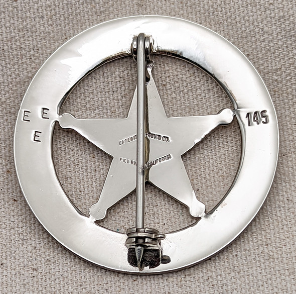 Rare 1980's - 1990's US Marshals Posse Badge #145 by Entenmann Rovin