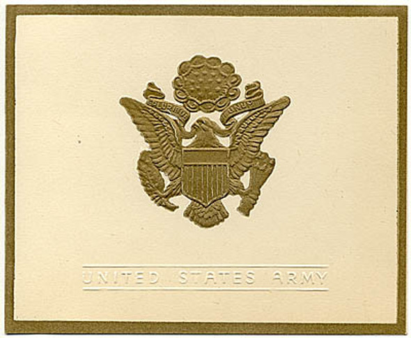 WWII US Army "Tuck" Christmas Card