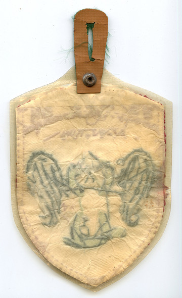 Ca 1968 US Army 58th Medical BN EVAC Nam Hand Embroidered Pocket-Hanger RARE