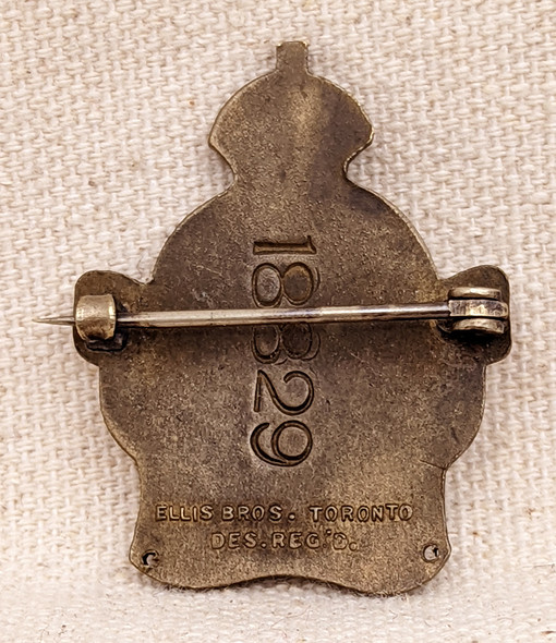 Great WWI Canada Imperial Munitions Board WOMAN Worker #'d Badge