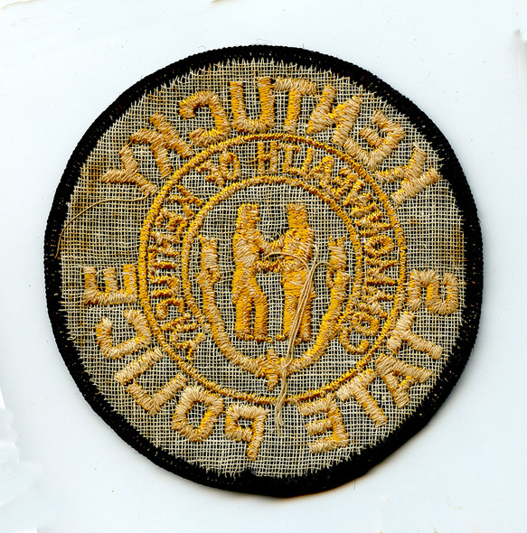 1950s-60s Kentucky State Police Patch Embroidered on FELT