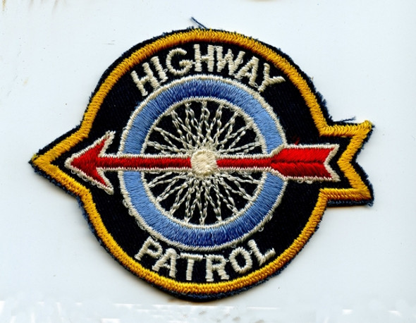 1970s NYPD New York Police Dept. Highway Patrol Patch