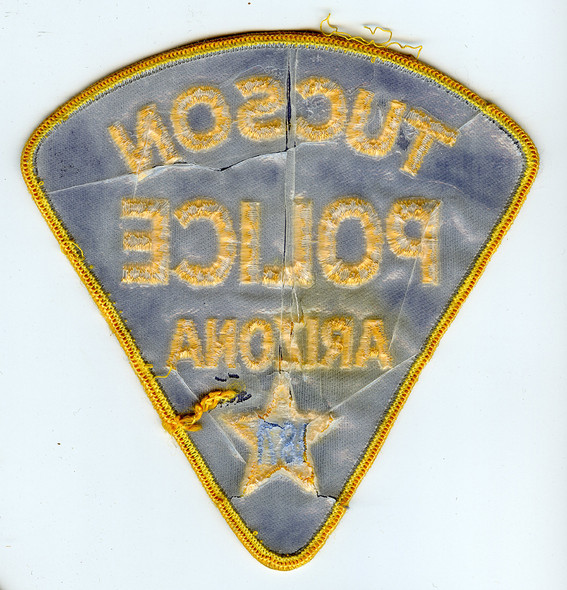1970s-80s Tucson AZ Police Patch