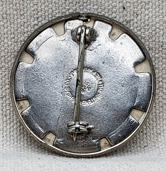 Rare WWII ca 1942 Consolidated Aircraft Corp San Diego Workmen's Safety Committee Badge