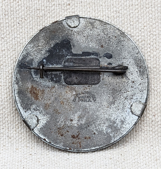 Rare WWII G&A Aircraft, Inc. Worker Badge Successor Co. to AGA & Autogiro ca 1942