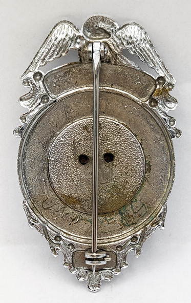 Rare ca 1961 NASA Goddard Space Flight Center Guard jacket Badge #82