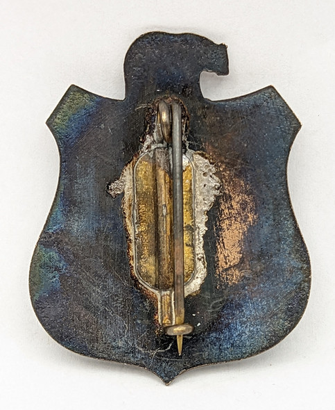 Beautiful 1930s - 1940s California Fish and Game Commission Junior Game Patrol Badge #2824