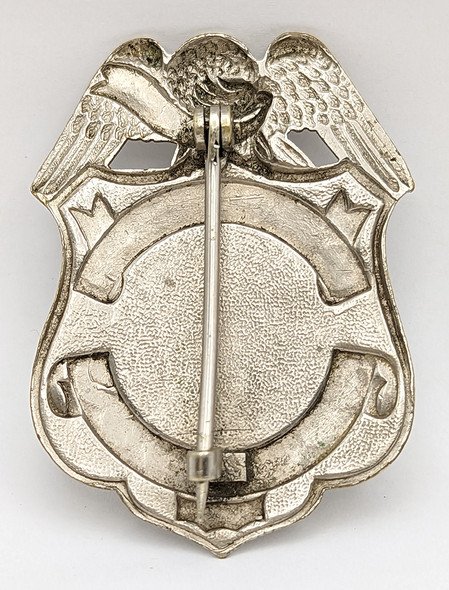 Nice Old 1910s - 1920s "Stock" Deputy Marshal Badge with Raised Star at Center