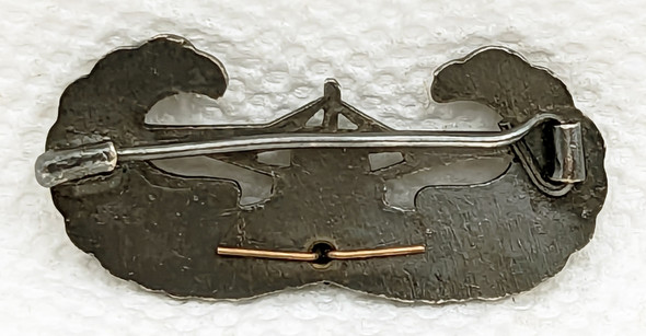 Beautiful WWII UK Made US Army Glider Troops Badge w/Period Applied Combat Jump Star